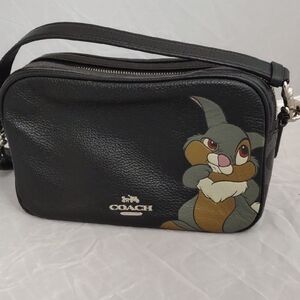 Coach X Disney Collab. Leather Camera Bag With Thumper. Collectable